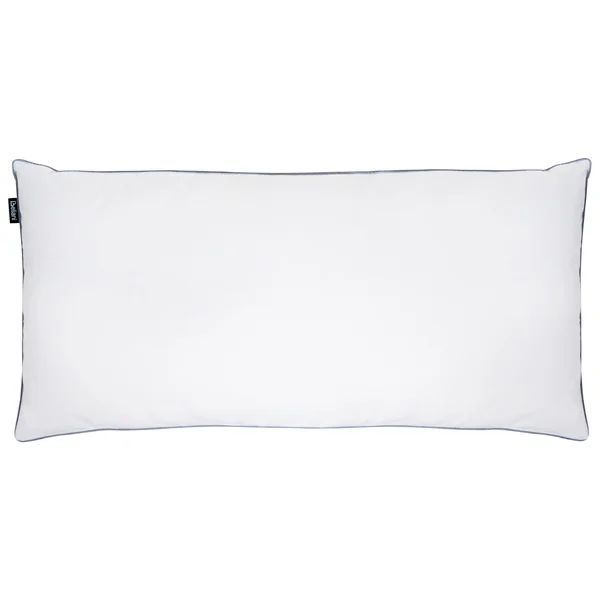 3-Chamber Bed Pillow TEIDE Low Duck Feathers and Down 40 x 80 cm White