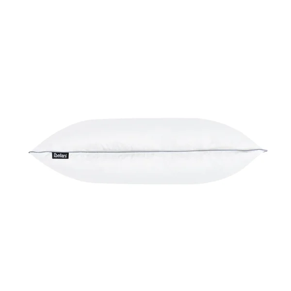 3-Chamber Bed Pillow TEIDE Low Duck Feathers and Down 50 x 60 cm White