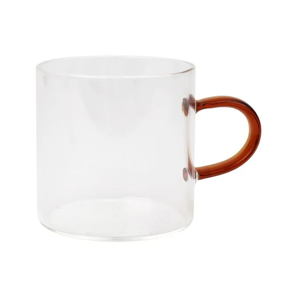 4 tasse en verre colore