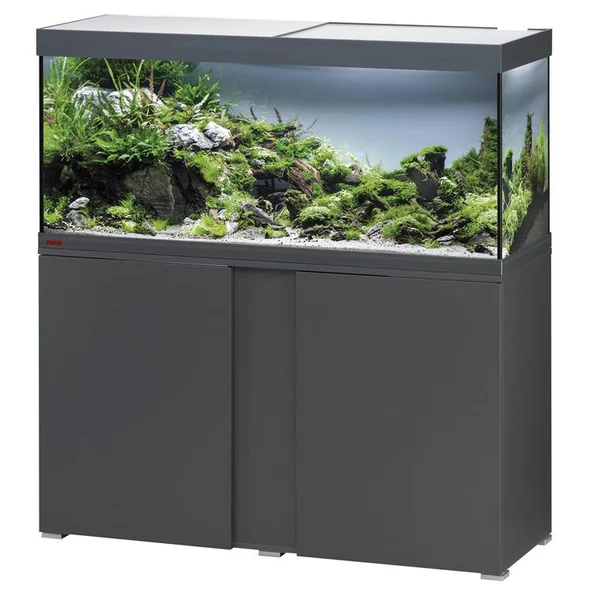 Aquarium avec meuble coloris anthracite Eheim vivalineLED 240L