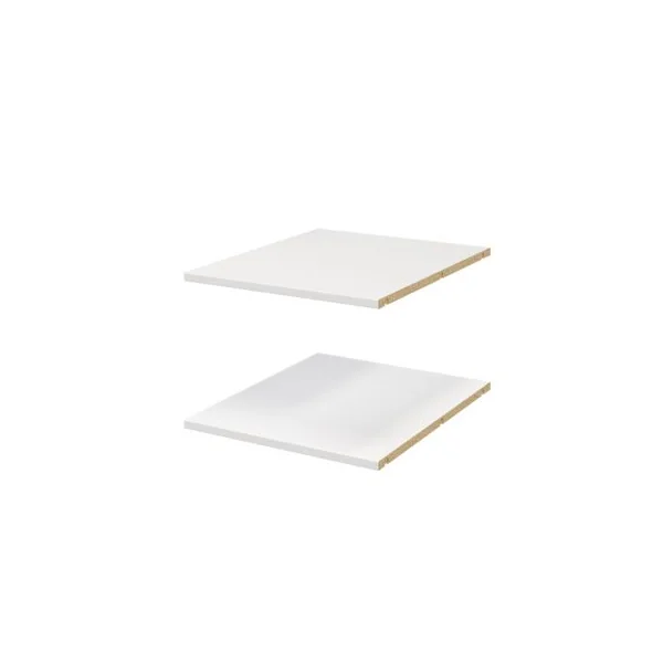 Armoire penderie portes battantes miroir et tiroirs blanc GoodHome Atomia H. 225 x L. 150 x P. 60 cm
