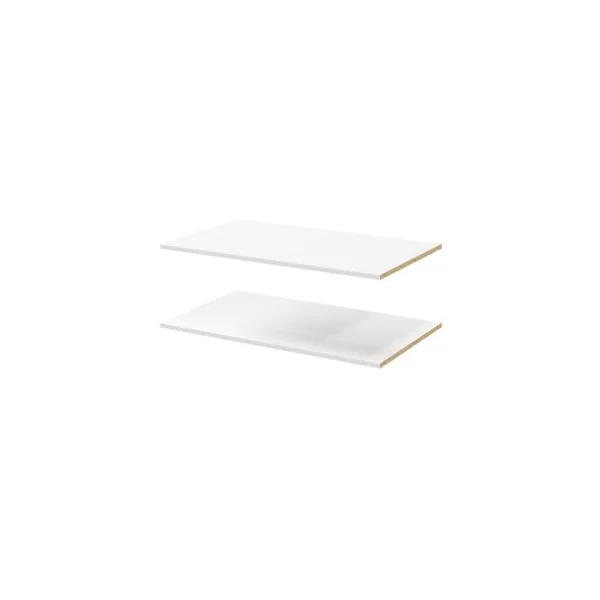 Armoire penderie portes battantes miroir et tiroirs blanc GoodHome Atomia H. 225 x L. 150 x P. 60 cm