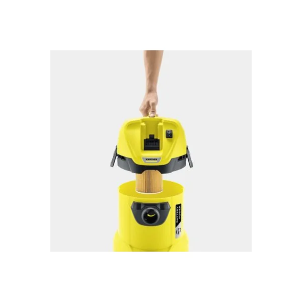 Aspirateur eau et poussières sans fil Karcher WD3, 36V, 17L