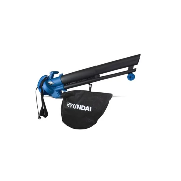 Aspirateur souffleur broyeur filaire 3200 W - 642 m³/h - ratio 10:1 - avec sac de 40 L - Hyundai HAS3202SV