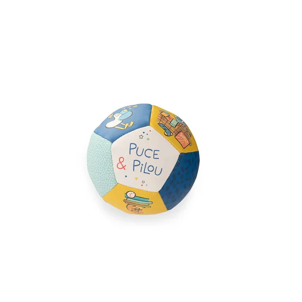 Ballon souple d10cm - Puce et Pilou