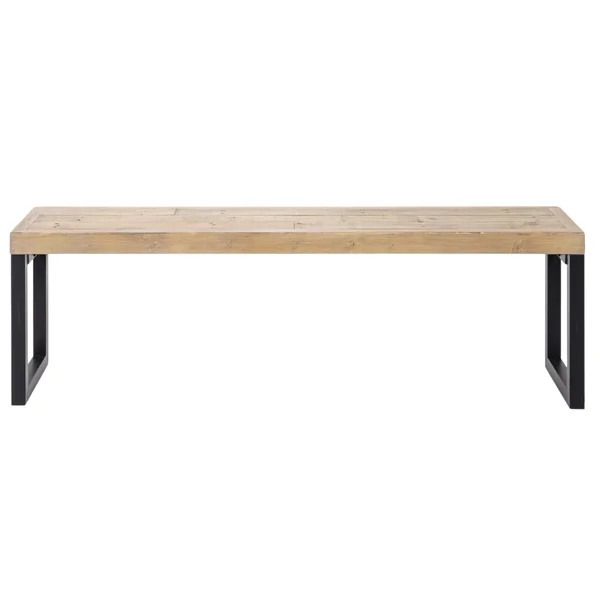Banc de table en bois recyclé 155 cm AUCKLAND