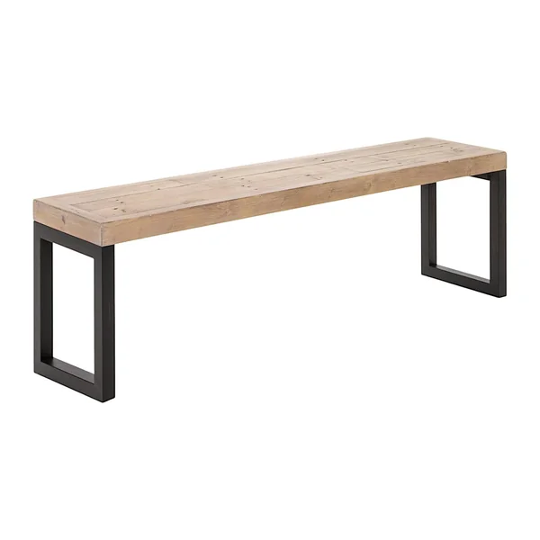 Banc de table en bois recyclé 155 cm AUCKLAND