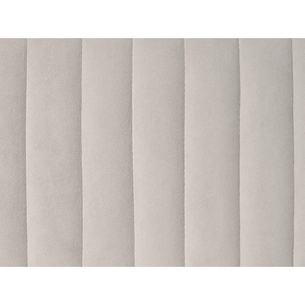 Banc rembourré UTAH Velours Blanc cassé