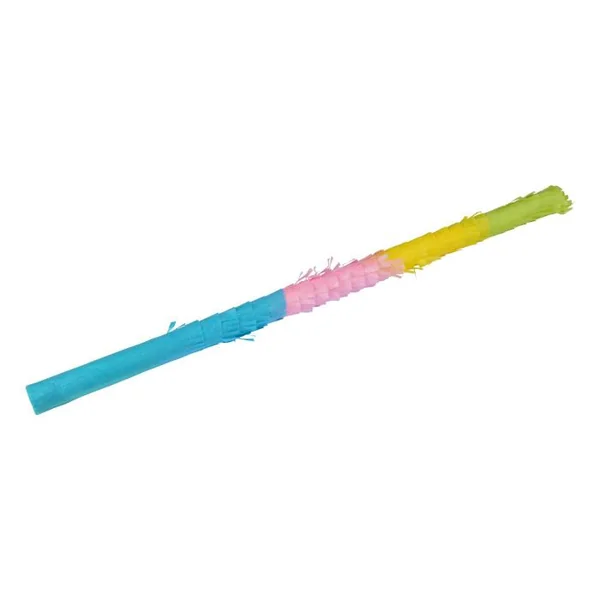 BATON A PINATA MULTICOLORE H.60CM