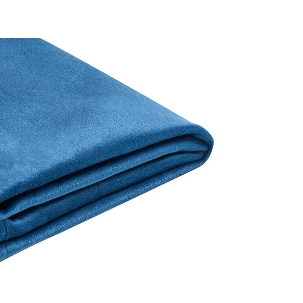 Bed Frame Cover Velvet FITOU 140 x 200 cm Dark Blue