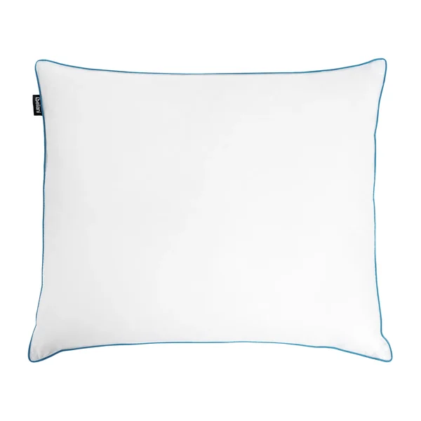 Bed Pillow ANETO Low Duck Feathers and Down 50 x 60 cm White