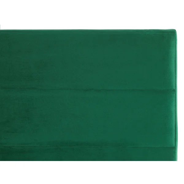 Bed Velvet BELLOU 180 x 200 cm (EU Super King) Green