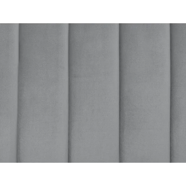 Bed Velvet MARVILLE 180 x 200 cm (EU Super King) Grey