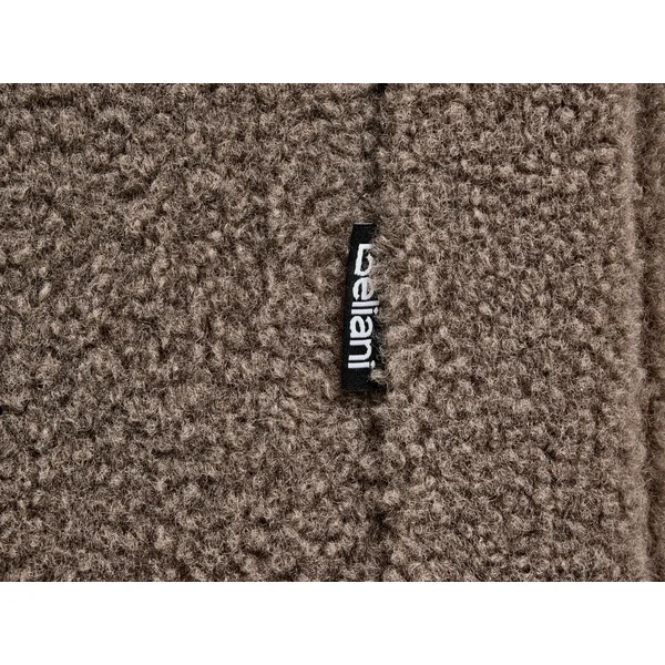 Bed zonder hoofdbord Bouclé ROANNE 160 x 200 cm Taupe
