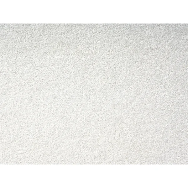 Bett mit Lattenrost Stoff ORVILLE 180 x 200 cm Cremeweiß