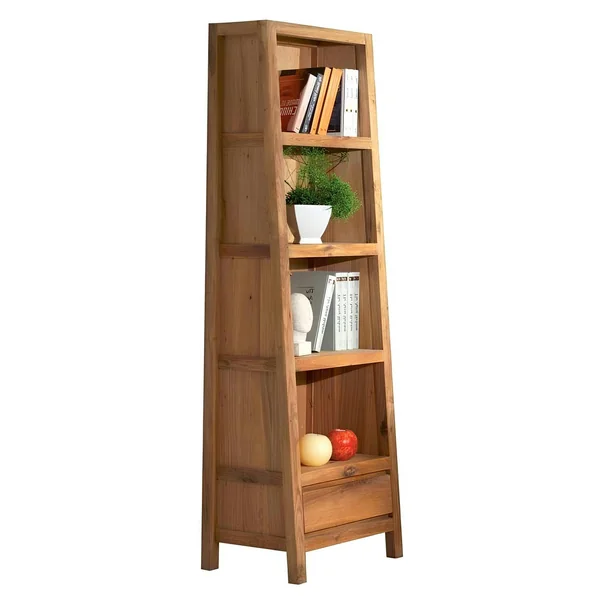 Bibliothèque étagère chêne 56x195cm FJORD