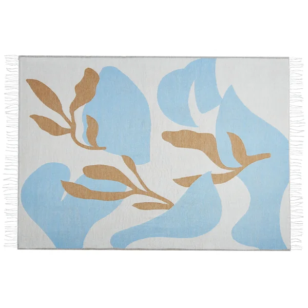 Blanket HAKUI 130 x 170 cm Blue