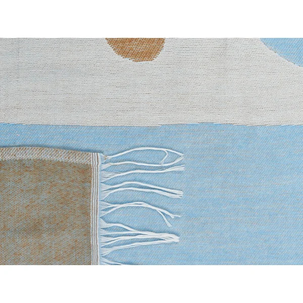 Blanket HAKUI 130 x 170 cm Blue