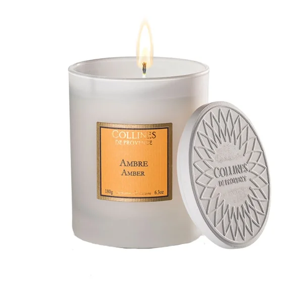 Bougie parfumée ambre 40h