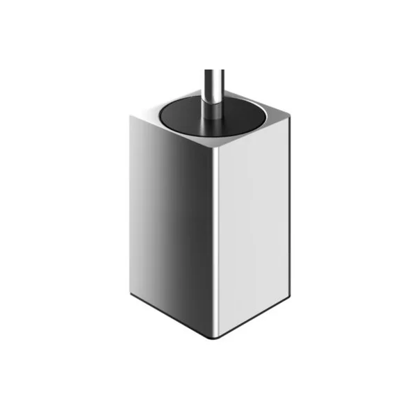 Brosse WC et support mural en acier inoxydable chromé Teesta GoodHome