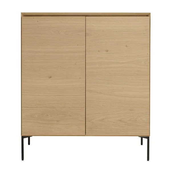 Buffet contemporain 2 portes bois couleur naturelle MAYENCE
