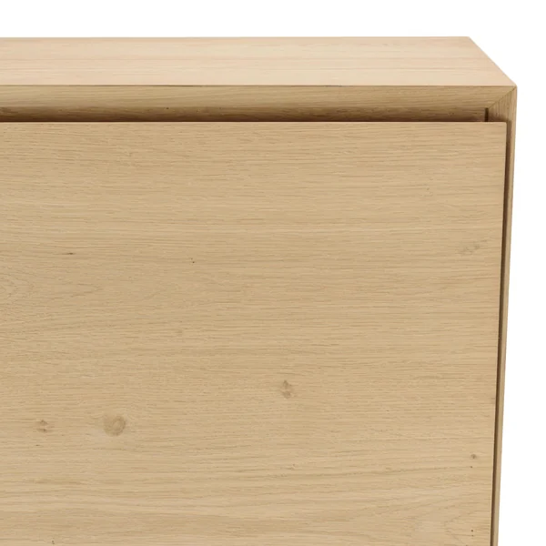 Buffet contemporain 2 portes bois couleur naturelle MAYENCE