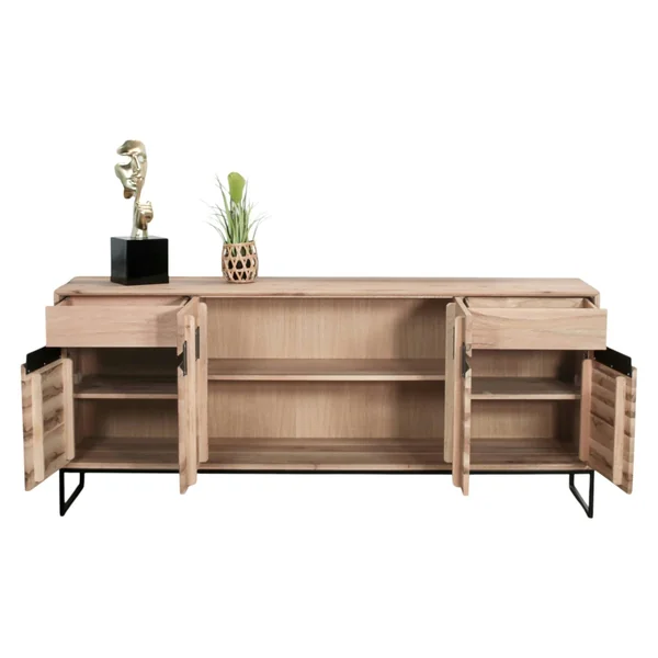 Buffet en bois de chêne blanc PALERME