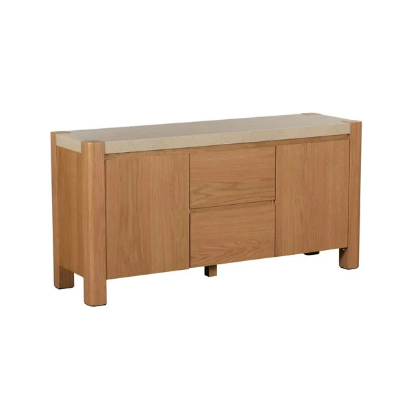 Buffet moderne 2 portes, 2 tiroirs TREVI