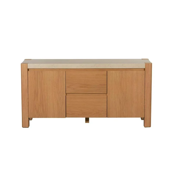 Buffet moderne 2 portes, 2 tiroirs TREVI
