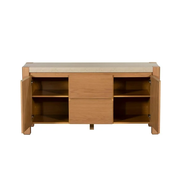 Buffet moderne 2 portes, 2 tiroirs TREVI