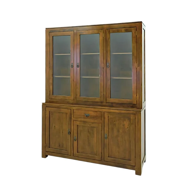 Buffet vaisselier bois massif HELENA