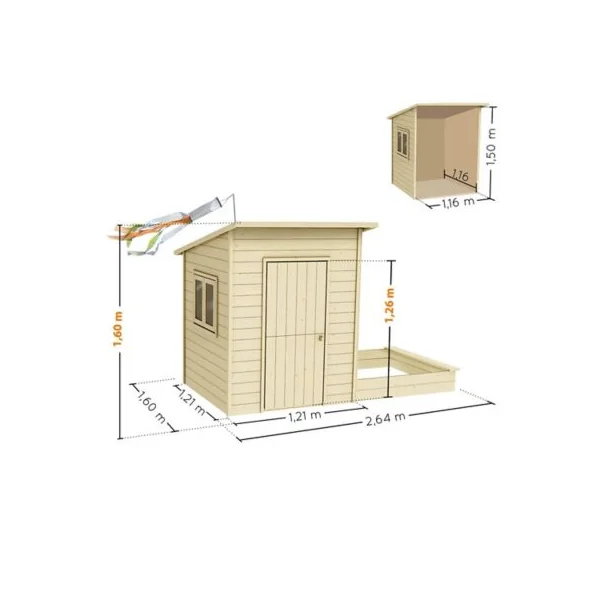 Cabane pour enfant Soulet Palm Springs