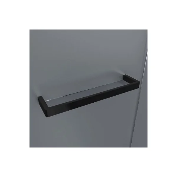 Cabine de douche hydromassante carrée noir GoodHome Beloya 90 x 90 cm