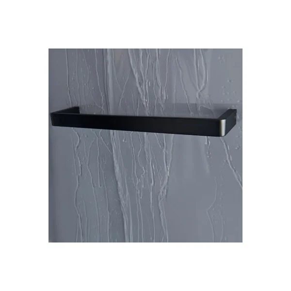 Cabine de douche hydromassante carrée noir GoodHome Beloya 90 x 90 cm