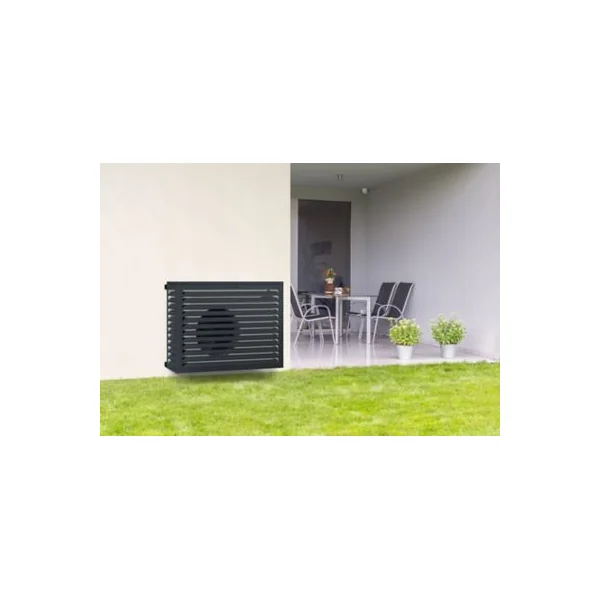 Cache-climatiseur Horizon anthracite 90 x 70 cm