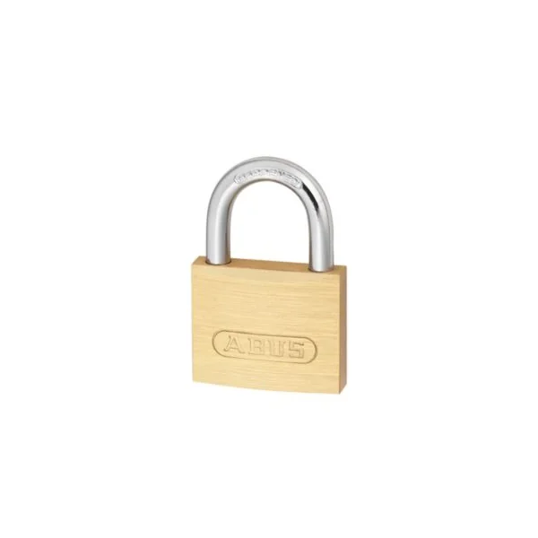 Cadenas à clé Abus 713/45 en laiton Ø de l'anse 7 mm l.45 x H.68 mm