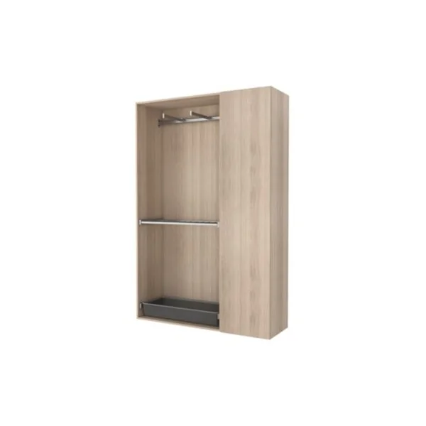Caisson effet chêne GoodHome Atomia H. 225 x L. 50 x P. 45 cm
