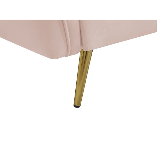 Canapé 3 places FREDERICA Velours Rose