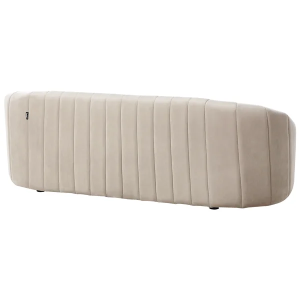 Canapé 3 places MALUNG Velours Beige