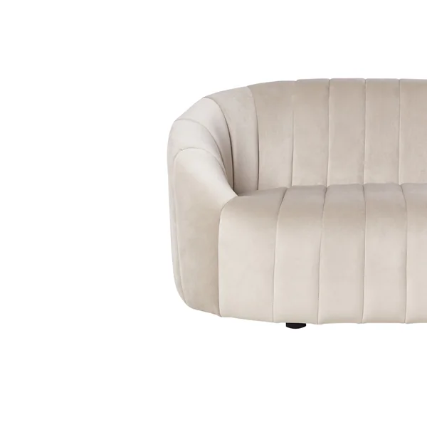 Canapé 3 places MALUNG Velours Beige