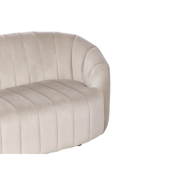 Canapé 3 places MALUNG Velours Beige