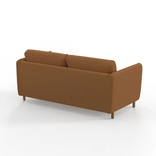 Canapé convertible 3 places Bultex Gustave - Velours Vintage - Adore Gold