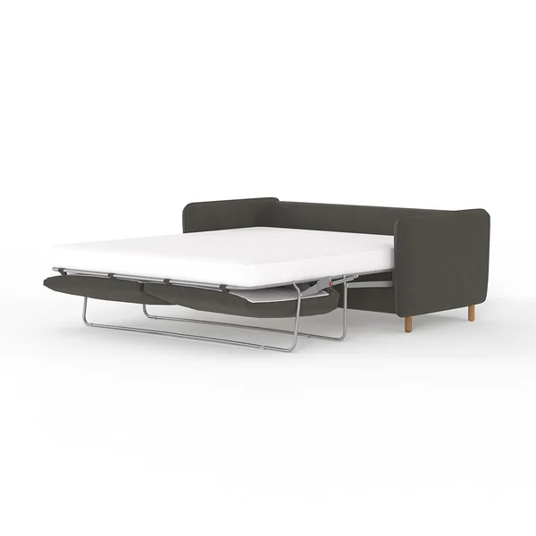 Canapé convertible 3 places Gustave - Velours Vintage - Adore kaki Hunter
