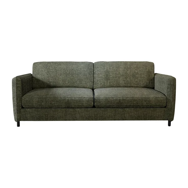 Canapé convertible bultex 4 places Gustave - Tissu Chenille - Perfect Harmony Kaki