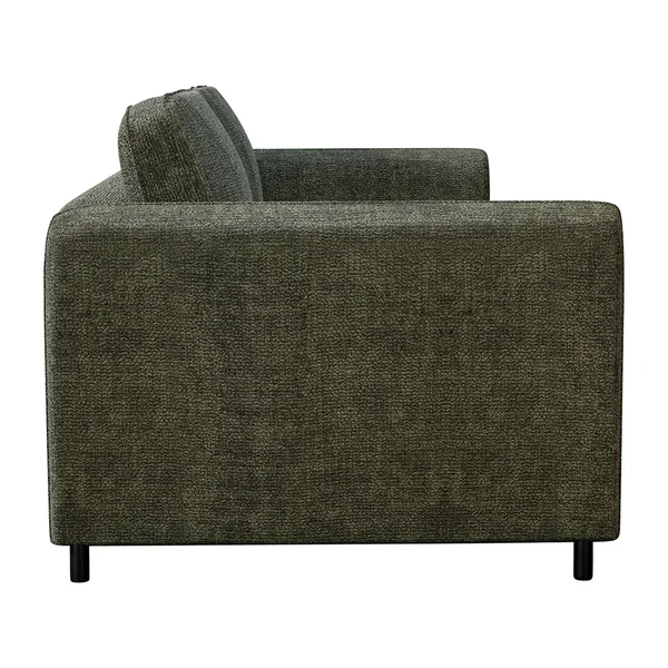 Canapé convertible bultex 4 places Gustave - Tissu Chenille - Perfect Harmony Kaki