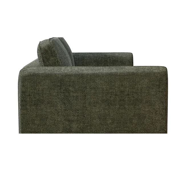 Canapé convertible bultex 4 places Gustave - Tissu Chenille - Perfect Harmony Kaki