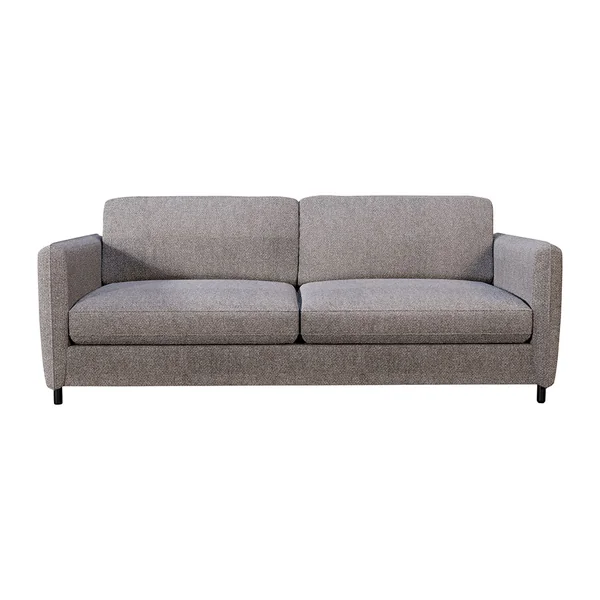 Canapé convertible bultex 4 places Gustave - Tissu Velouté Epais - Storm Beige