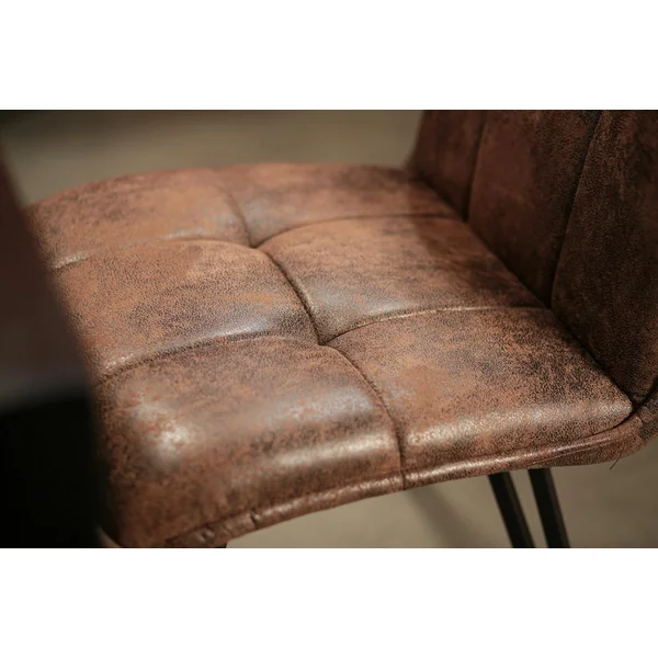 Chaise de salle à manger havane avec pieds épingle (lot de 2) MALMOE