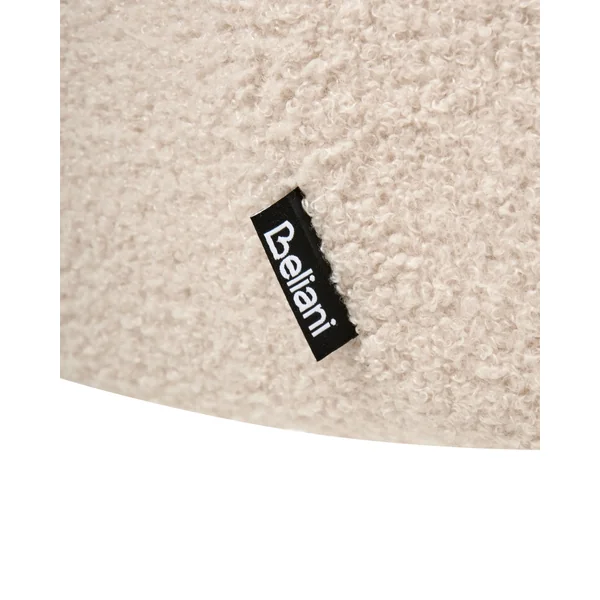 Chaise de salle à manger HAYDEN Bouclé Beige clair