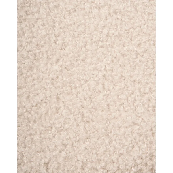 Chaise de salle à manger HAYDEN Bouclé Beige clair